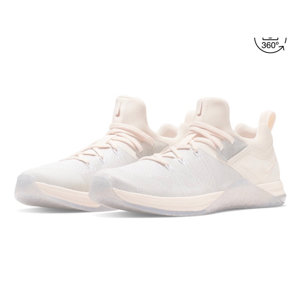 Nike Women's Sneakers in Cream and White